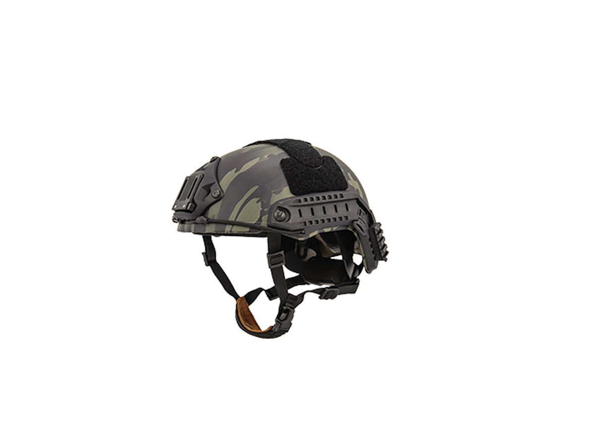 BALLISTIC HELMET (CAMO BLACK)