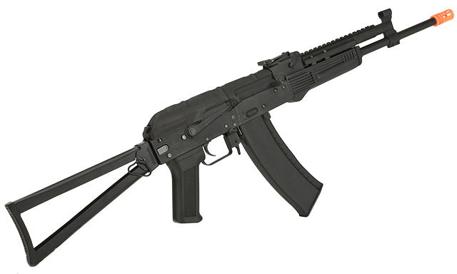 CYMA Standard Stamped Metal AK-74 KTR Airsoft AEG Rifle w/ Steel Folding Stock