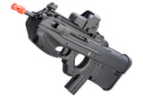 Cybergun / FN Herstal Licensed FN2000 Airsoft AEG Rifle - Black - Combo 9.6V Battery + Charger
