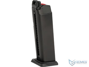 EMG Magazine for BLU & GLOCK Series Gas Airsoft Pistols (Model: Enhanced / Green Gas / 25rds)