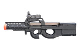FN Herstal Licensed Cybergun P90 RIS Airsoft AEG with Integrated Mock Suppressor