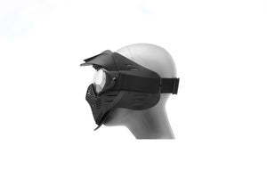 Lancer Tactical Airsoft Safety Full Face Mask with Double Pane Lens