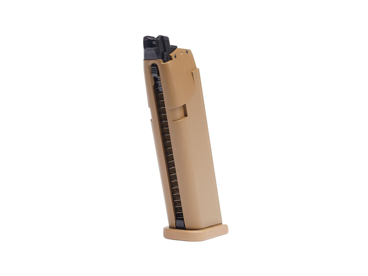 Elite Force 20rd Magazine for GLOCK Licensed G19X Airsoft GBB Pistols (Color: Tan)