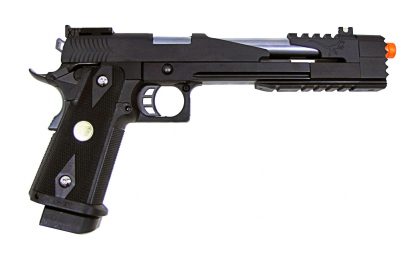 WE Tech Hi Capa 7 "Dragon" M1911 Gas Blowback Airsoft full auto Pistol