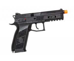 ASG CZ P-09 Licensed Airsoft GBB Gas Blowback Pistol (Color: Black)