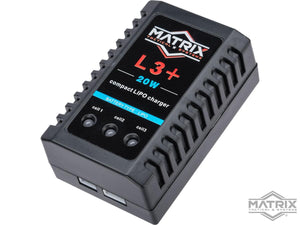 Matrix Lipo 3+ Compact 1-3 Cell LiPo / Li-Ion Smart Balance Charger