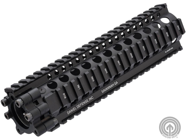 Socom Gear Daniel Defense Licensed AR15 Lite Rail for M4 Airsoft AEG Rifles (Color: Black / 9")