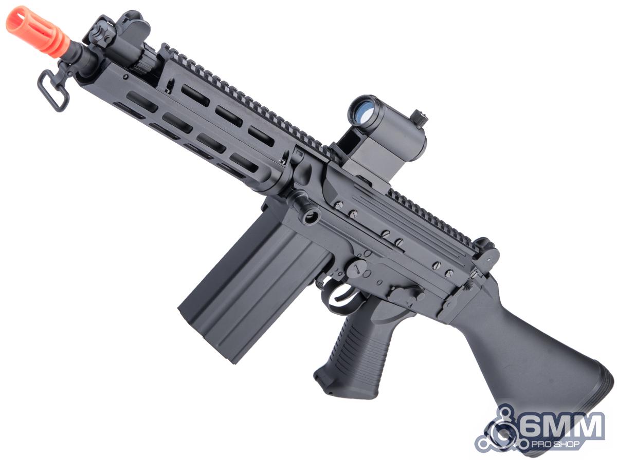 6mmProShop FAL Carbine Airsoft AEG w/ M-LOK Handguard (Version: Shorty Barrel / Full Stock)