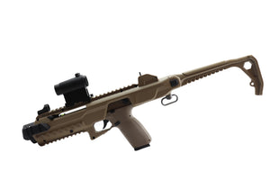 Custom KJW KP13F with AW Custom "VX" Tactical Pistol Carbine Conversion Kit