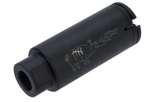 SOCOM Gear Noveske Licensed KX5 Sound Amplifying Flash Hider for Airsoft Rifles 14mm negative