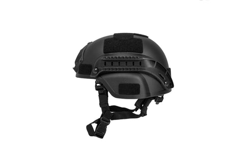 G-Force Pilot Full Face Helmet w/ Plastic Mesh Face Guard (Color: Black Camo)