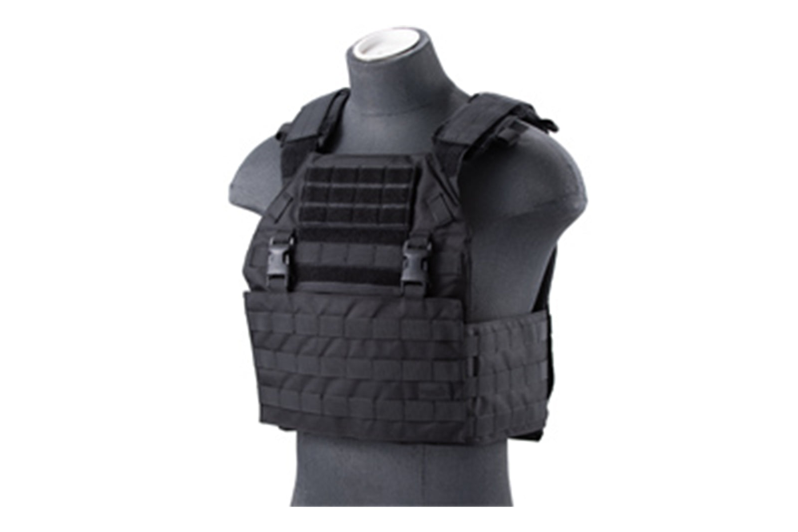 Lancer Tactical Vest with Molle Webbing and Detachable Buckles