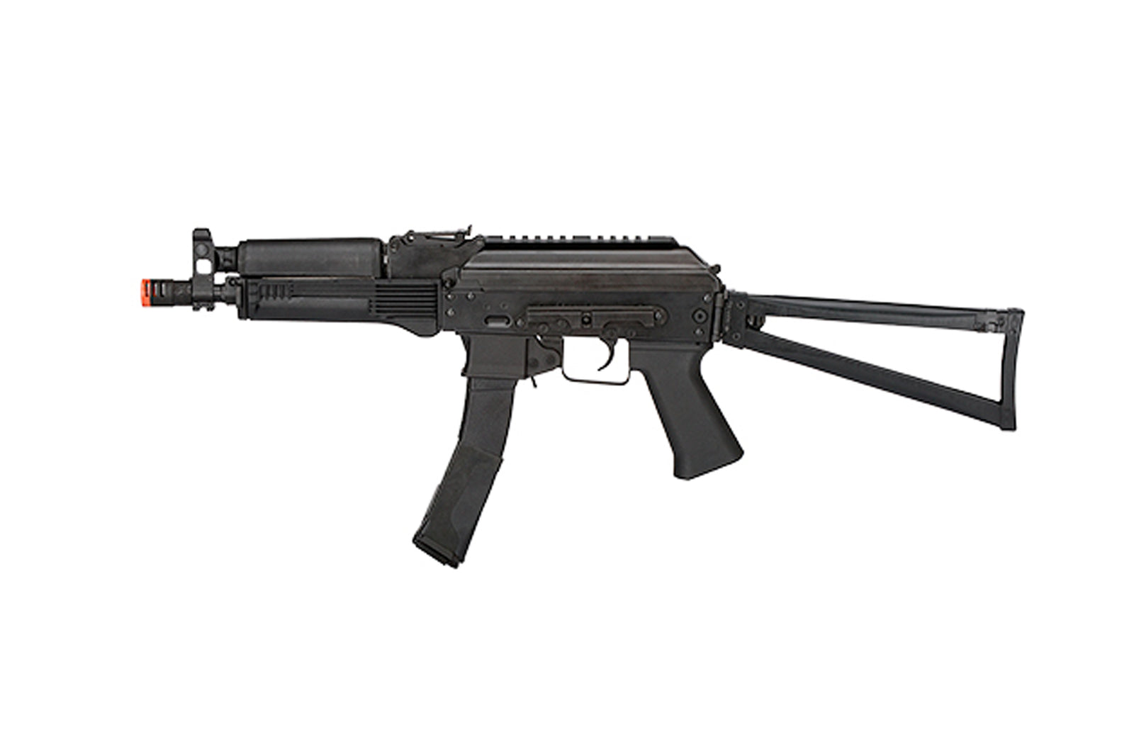 LCT VITYAZ STEEL PP-19-01 AEG AIRSOFT SUBMACHINE GUN - BLACK