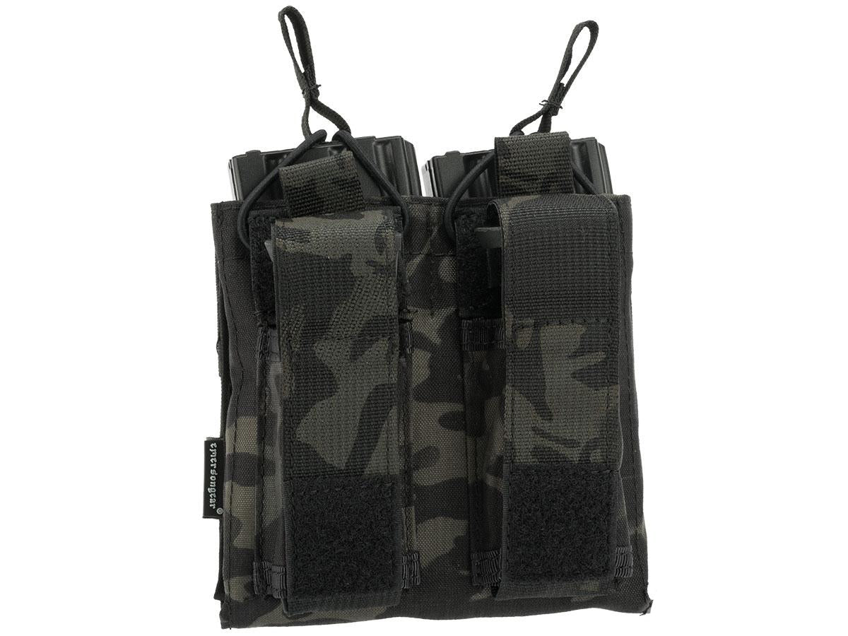 Emerson Gear Double M4 / Pistol Magazine Pouch (Color: Multi cam Black)