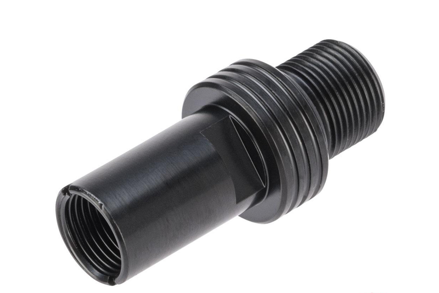 Angel Custom 12mm+ to 14mm- CNC Steel Adapter for KWA/KSC MP7 Series Airsoft GBB