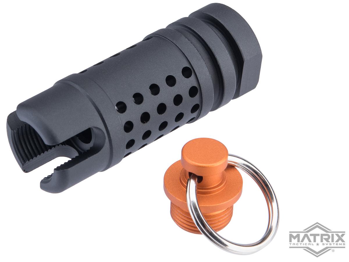 Matrix "PLUG" Muzzle Protection Keychain w/ 14mm Flash Hider Set