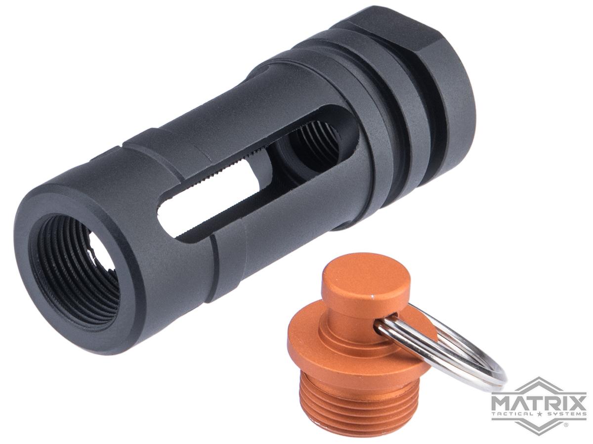 Matrix "PLUG" Muzzle Protection Keychain w/ 14mm Flash Hider Set