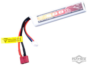 Matrix High Performance 7.4V 900mAh Stick Type Airsoft LiPo Battery