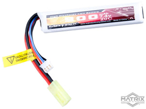 Matrix High Performance 7.4V 900mAh Stick Type Airsoft LiPo Battery