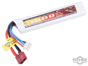 Matrix High Performance 11.1V Stick Type Airsoft LiPo Battery (Configuration: 1000mAh / 20C / Deans & Short Wire)