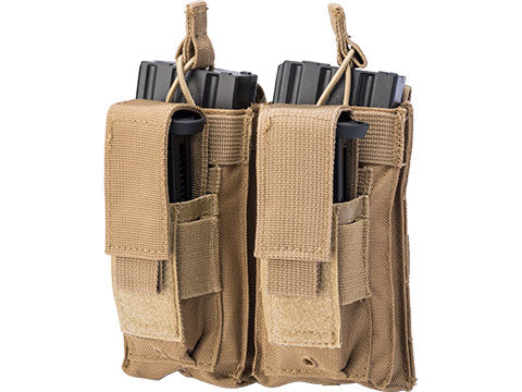VISM by NcSTAR MOLLE Double Kangaroo M16 & Pistol Mag Pouch