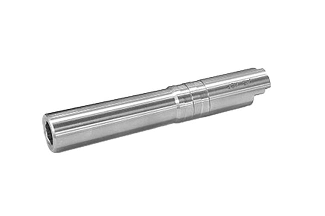 AIRSOFT MASTERPIECE .45 STEEL ACP OUTER BARREL FOR 4.3 HI-CAPA (SILVER)