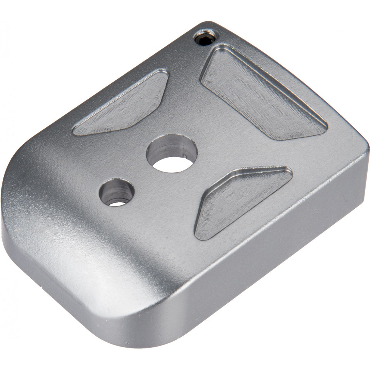 5KU  ALUMINUM HI-CAPA MAG BASE COVER - TYPE 1 (TITANIUM)