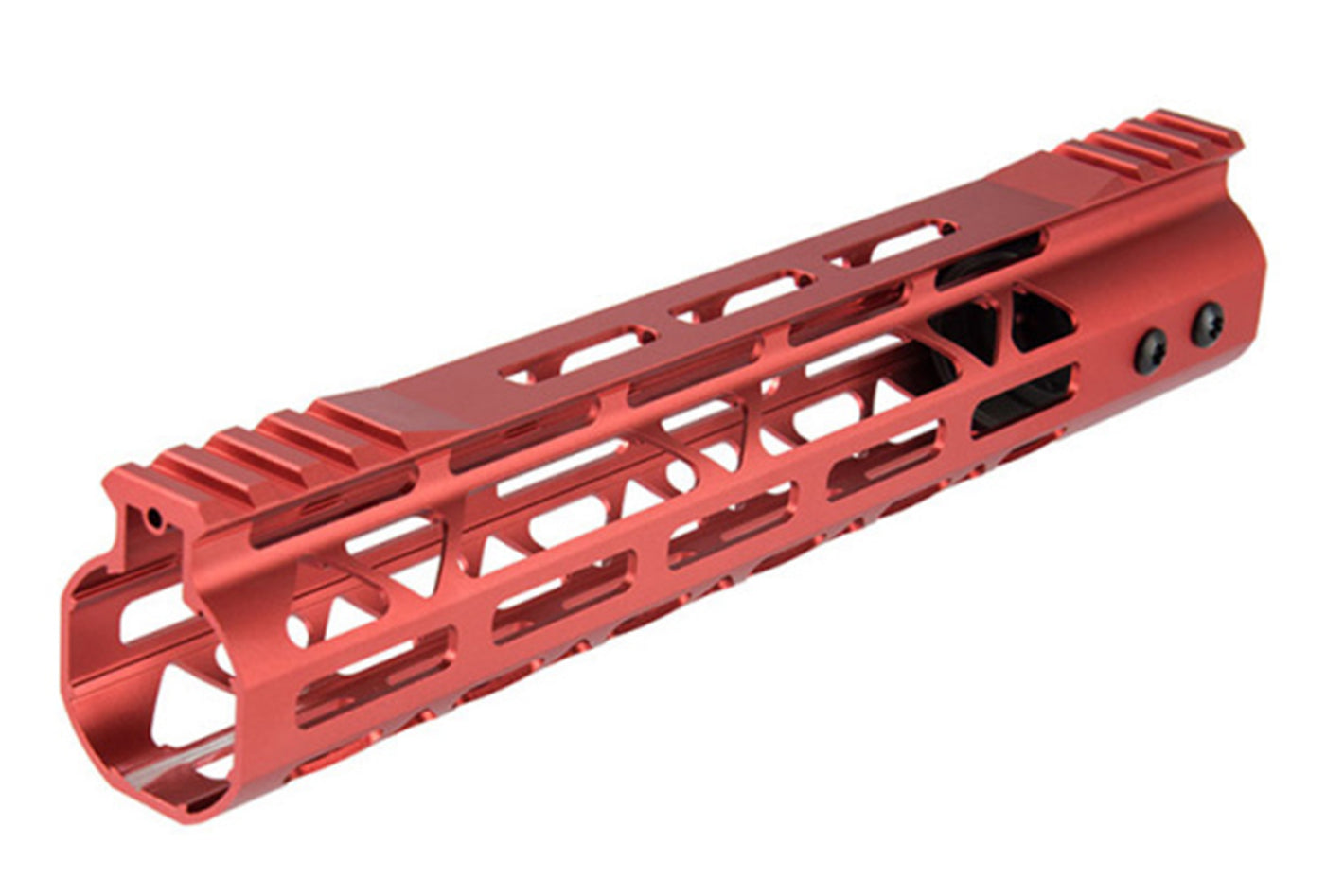 Ranger Armory 10" Skeletonized M-LOK Aluminum Rail System - RED