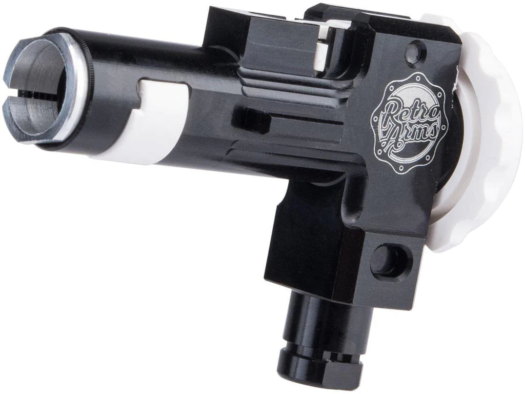 Retro Arms CNC Machined Aluminum Rotary Hop-Up Unit for M4 Series Airsoft AEGs