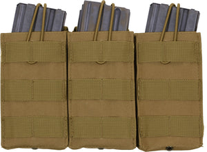 Rothco MOLLE Open Top Triple Mag Pouch