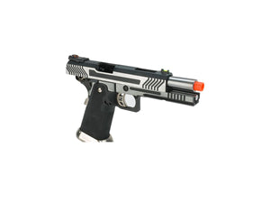 AW Custom Hi-Capa Competition Grade Gas Blowback Airsoft Pistol (Color: Two-Tone)