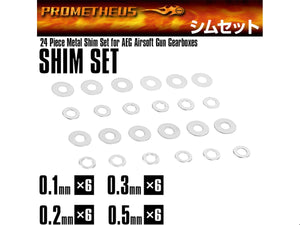 Prometheus Gearbox Shim Set for Airsoft AEGs