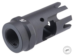 Madbull Strike industries 14mm Negative "Checkmate" Compensator for M4/M16 Airsoft Rifles