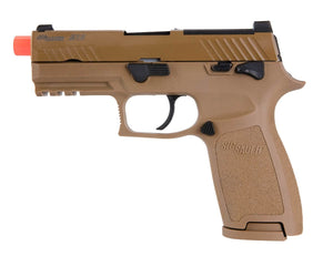 SIG Sauer ProForce P320 M18 MHS Airsoft GBB Pistol (Model: Tan / Green Gas)