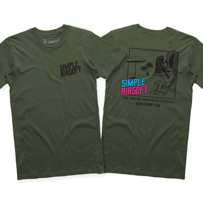 Simple Airsoft "Simple Beach" T-shirt