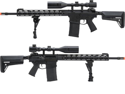 CYMA Platinum SR-25 QBS Airsoft AEG Designated Marksman Rifle