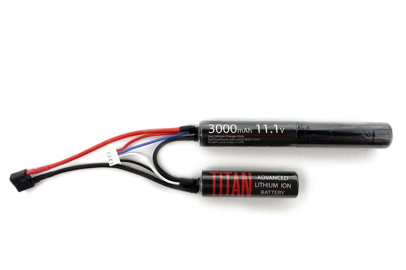 Titan Power 11.1v 3000mAh 16C Nunchuck Type Li-Ion Battery