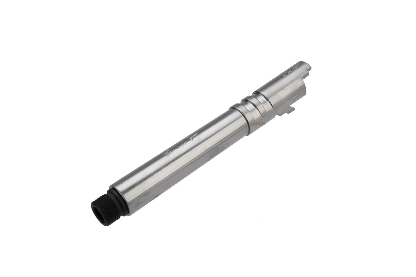 WE-Tech Steel Alloy Threaded Outer Barrel for 5.1 Hi-CAPA Series Airsoft GBB Pistols (Finish: Chrome)